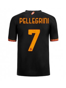 AS Roma Lorenzo Pellegrini #7 Rezervni Dres 2023-24 Kratak Rukavima
